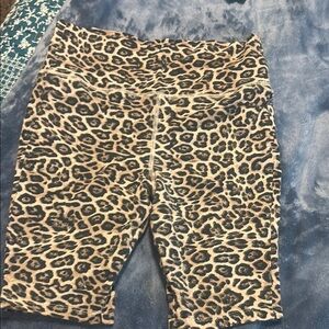 Art Class Brown and Black Bike Shorts